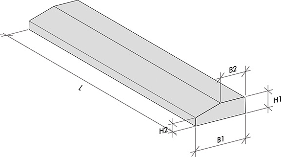 Schuine dorpels met dam