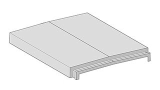 Muurafdekkers - Kitloze muurafdekkers